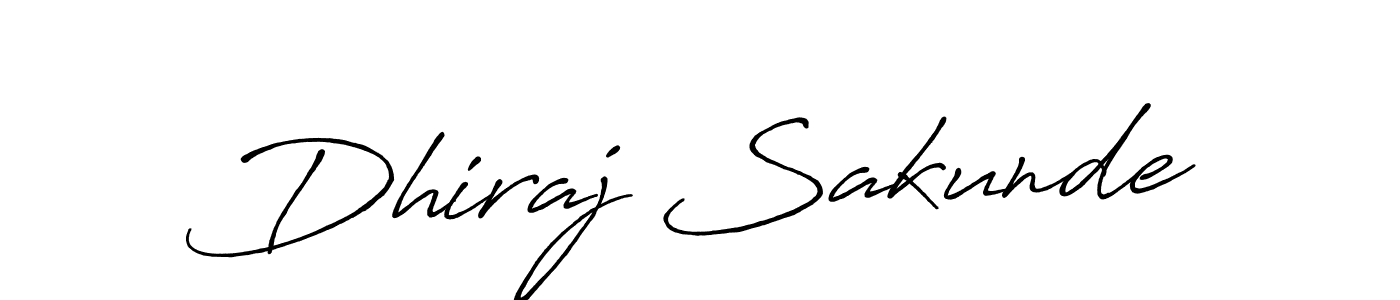 The best way (Antro_Vectra_Bolder) to make a short signature is to pick only two or three words in your name. The name Dhiraj Sakunde include a total of six letters. For converting this name. Dhiraj Sakunde signature style 7 images and pictures png