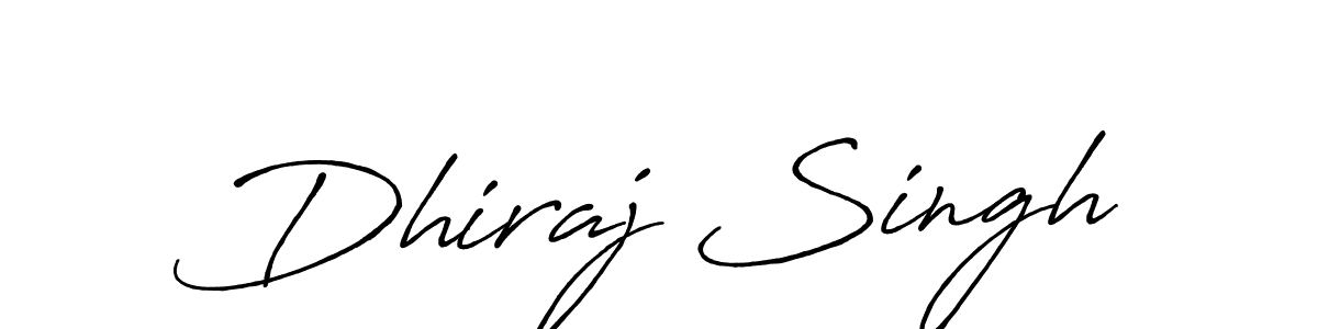 Antro_Vectra_Bolder is a professional signature style that is perfect for those who want to add a touch of class to their signature. It is also a great choice for those who want to make their signature more unique. Get Dhiraj Singh name to fancy signature for free. Dhiraj Singh signature style 7 images and pictures png