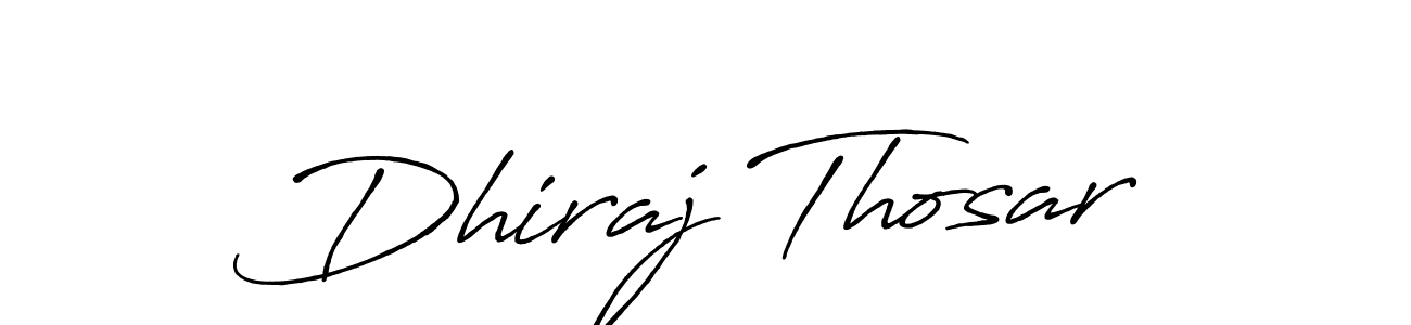 Also You can easily find your signature by using the search form. We will create Dhiraj Thosar name handwritten signature images for you free of cost using Antro_Vectra_Bolder sign style. Dhiraj Thosar signature style 7 images and pictures png