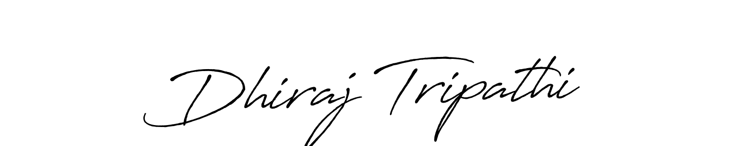 Once you've used our free online signature maker to create your best signature Antro_Vectra_Bolder style, it's time to enjoy all of the benefits that Dhiraj Tripathi name signing documents. Dhiraj Tripathi signature style 7 images and pictures png