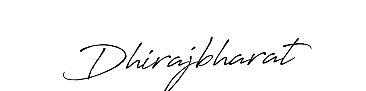 Antro_Vectra_Bolder is a professional signature style that is perfect for those who want to add a touch of class to their signature. It is also a great choice for those who want to make their signature more unique. Get Dhirajbharat name to fancy signature for free. Dhirajbharat signature style 7 images and pictures png