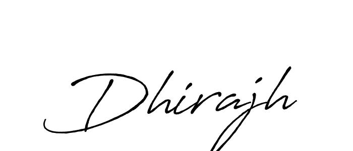 if you are searching for the best signature style for your name Dhirajh. so please give up your signature search. here we have designed multiple signature styles  using Antro_Vectra_Bolder. Dhirajh signature style 7 images and pictures png