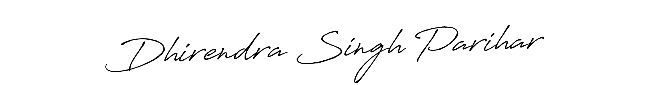 Dhirendra Singh Parihar stylish signature style. Best Handwritten Sign (Antro_Vectra_Bolder) for my name. Handwritten Signature Collection Ideas for my name Dhirendra Singh Parihar. Dhirendra Singh Parihar signature style 7 images and pictures png