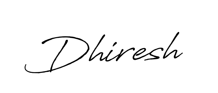You should practise on your own different ways (Antro_Vectra_Bolder) to write your name (Dhiresh) in signature. don't let someone else do it for you. Dhiresh signature style 7 images and pictures png