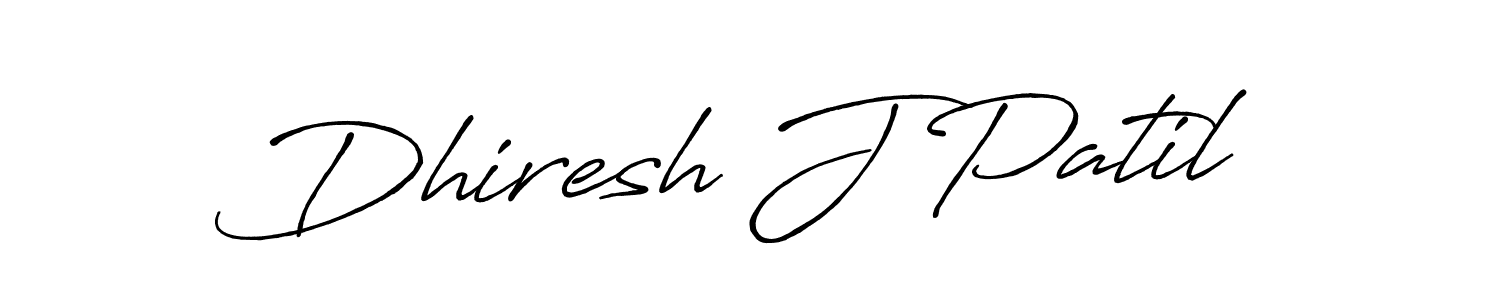 Once you've used our free online signature maker to create your best signature Antro_Vectra_Bolder style, it's time to enjoy all of the benefits that Dhiresh J Patil name signing documents. Dhiresh J Patil signature style 7 images and pictures png