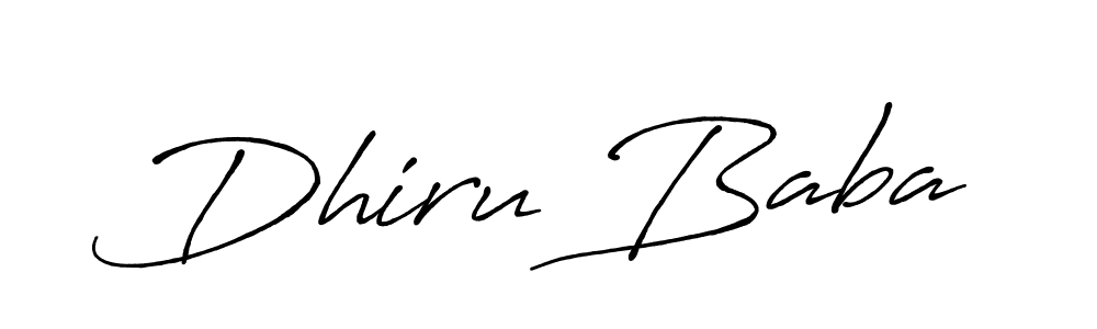 Make a beautiful signature design for name Dhiru Baba. Use this online signature maker to create a handwritten signature for free. Dhiru Baba signature style 7 images and pictures png