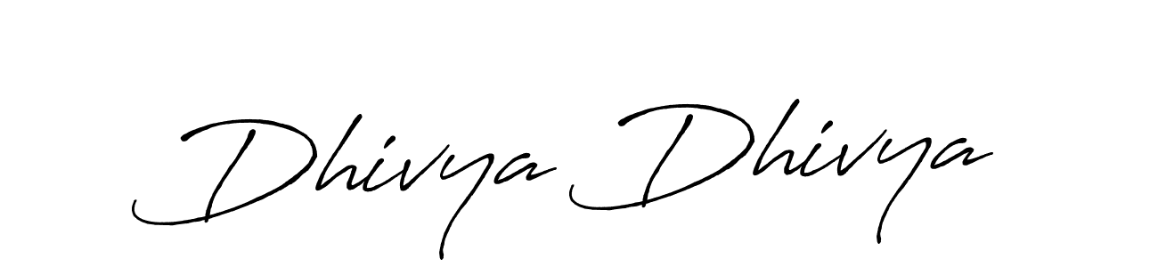 Once you've used our free online signature maker to create your best signature Antro_Vectra_Bolder style, it's time to enjoy all of the benefits that Dhivya Dhivya name signing documents. Dhivya Dhivya signature style 7 images and pictures png