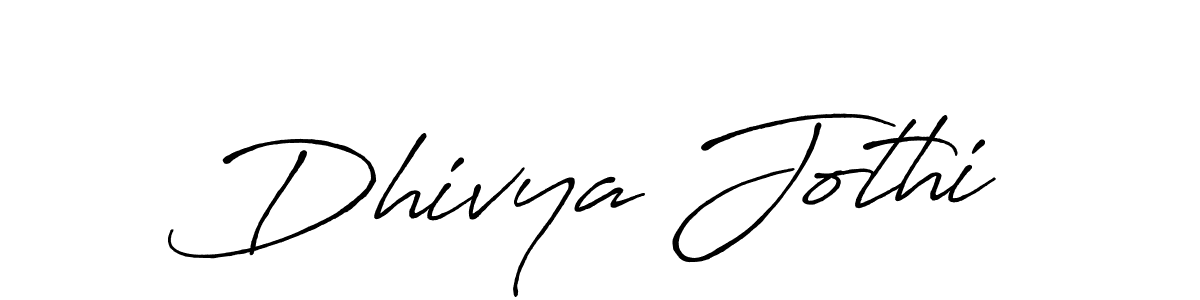 You should practise on your own different ways (Antro_Vectra_Bolder) to write your name (Dhivya Jothi) in signature. don't let someone else do it for you. Dhivya Jothi signature style 7 images and pictures png