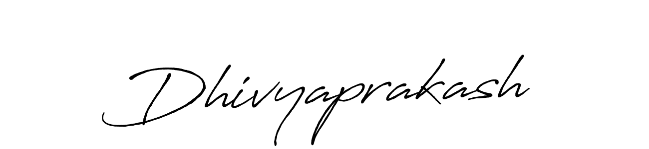 Use a signature maker to create a handwritten signature online. With this signature software, you can design (Antro_Vectra_Bolder) your own signature for name Dhivyaprakash. Dhivyaprakash signature style 7 images and pictures png