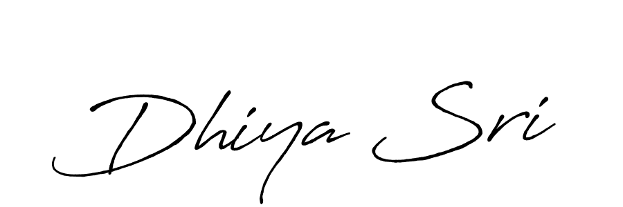 It looks lik you need a new signature style for name Dhiya Sri. Design unique handwritten (Antro_Vectra_Bolder) signature with our free signature maker in just a few clicks. Dhiya Sri signature style 7 images and pictures png