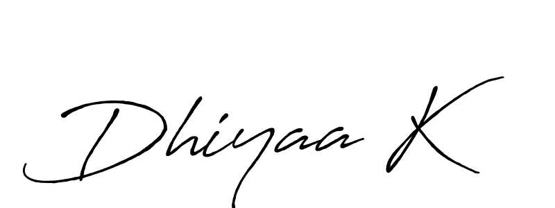 Antro_Vectra_Bolder is a professional signature style that is perfect for those who want to add a touch of class to their signature. It is also a great choice for those who want to make their signature more unique. Get Dhiyaa K name to fancy signature for free. Dhiyaa K signature style 7 images and pictures png