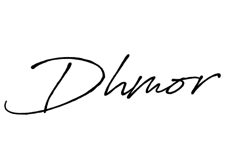 Create a beautiful signature design for name Dhmor. With this signature (Antro_Vectra_Bolder) fonts, you can make a handwritten signature for free. Dhmor signature style 7 images and pictures png