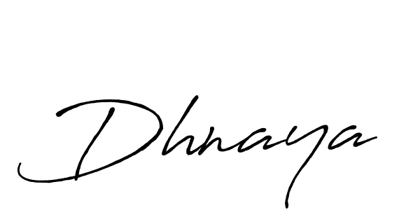 How to make Dhnaya signature? Antro_Vectra_Bolder is a professional autograph style. Create handwritten signature for Dhnaya name. Dhnaya signature style 7 images and pictures png