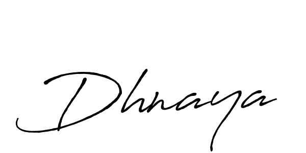 How to make Dhnaya signature? Antro_Vectra_Bolder is a professional autograph style. Create handwritten signature for Dhnaya name. Dhnaya signature style 7 images and pictures png