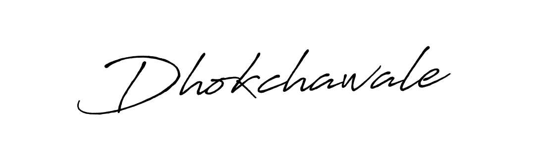 You should practise on your own different ways (Antro_Vectra_Bolder) to write your name (Dhokchawale) in signature. don't let someone else do it for you. Dhokchawale signature style 7 images and pictures png