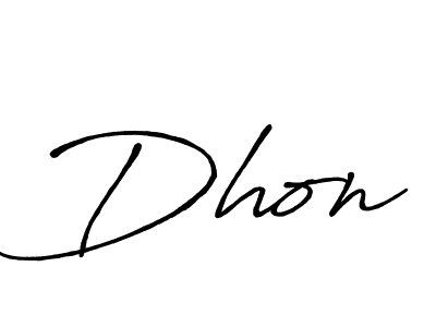 Similarly Antro_Vectra_Bolder is the best handwritten signature design. Signature creator online .You can use it as an online autograph creator for name Dhon. Dhon signature style 7 images and pictures png