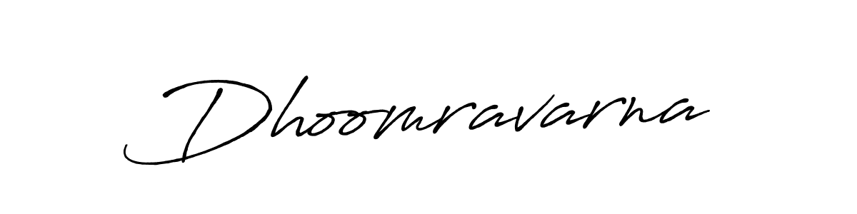Make a short Dhoomravarna signature style. Manage your documents anywhere anytime using Antro_Vectra_Bolder. Create and add eSignatures, submit forms, share and send files easily. Dhoomravarna signature style 7 images and pictures png