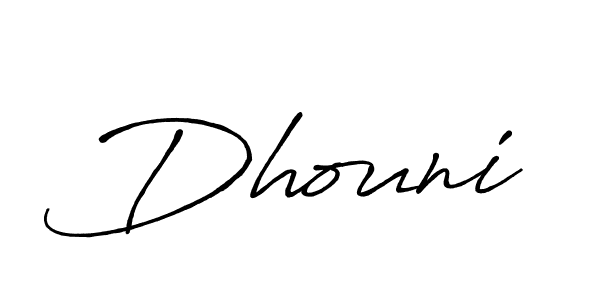 Antro_Vectra_Bolder is a professional signature style that is perfect for those who want to add a touch of class to their signature. It is also a great choice for those who want to make their signature more unique. Get Dhouni name to fancy signature for free. Dhouni signature style 7 images and pictures png