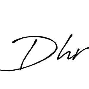 It looks lik you need a new signature style for name Dhr. Design unique handwritten (Antro_Vectra_Bolder) signature with our free signature maker in just a few clicks. Dhr signature style 7 images and pictures png