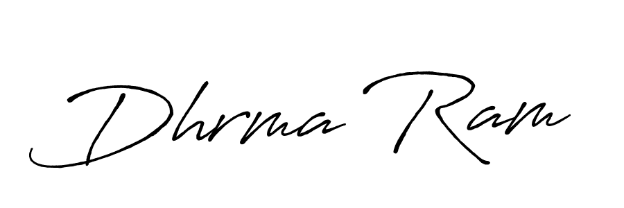 Make a beautiful signature design for name Dhrma Ram. Use this online signature maker to create a handwritten signature for free. Dhrma Ram signature style 7 images and pictures png