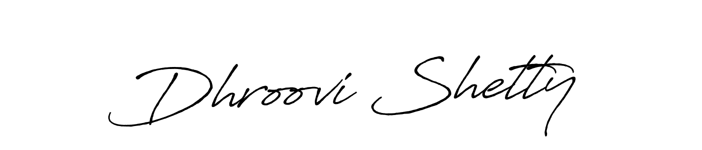 This is the best signature style for the Dhroovi Shetty name. Also you like these signature font (Antro_Vectra_Bolder). Mix name signature. Dhroovi Shetty signature style 7 images and pictures png