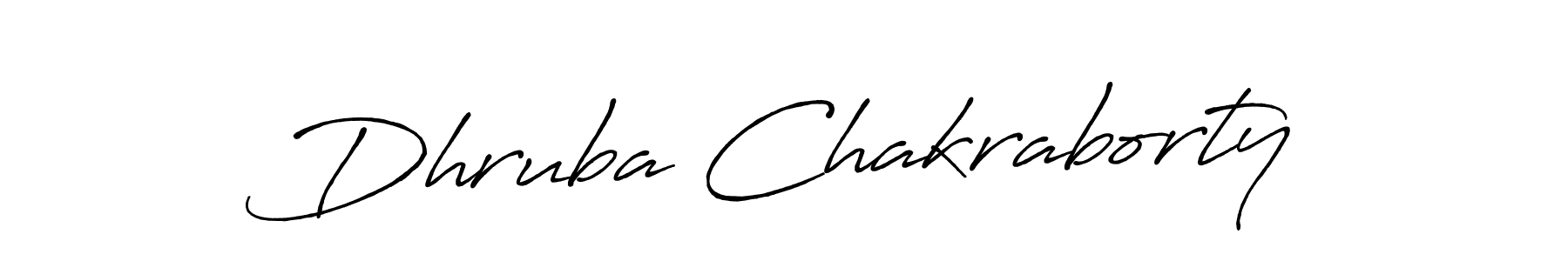 Design your own signature with our free online signature maker. With this signature software, you can create a handwritten (Antro_Vectra_Bolder) signature for name Dhruba Chakraborty. Dhruba Chakraborty signature style 7 images and pictures png