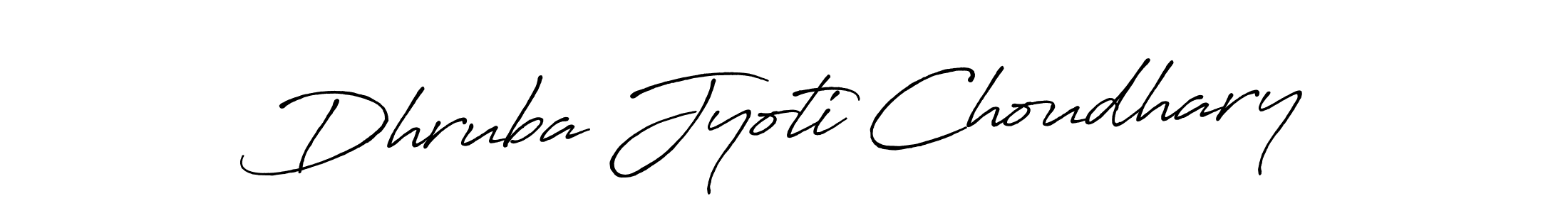 Dhruba Jyoti Choudhary stylish signature style. Best Handwritten Sign (Antro_Vectra_Bolder) for my name. Handwritten Signature Collection Ideas for my name Dhruba Jyoti Choudhary. Dhruba Jyoti Choudhary signature style 7 images and pictures png