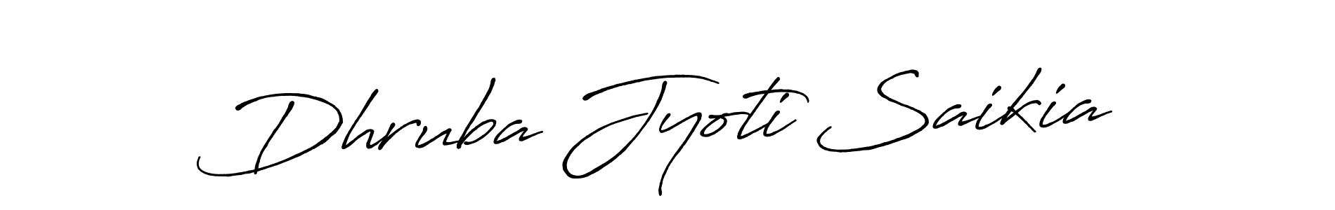 Design your own signature with our free online signature maker. With this signature software, you can create a handwritten (Antro_Vectra_Bolder) signature for name Dhruba Jyoti Saikia. Dhruba Jyoti Saikia signature style 7 images and pictures png