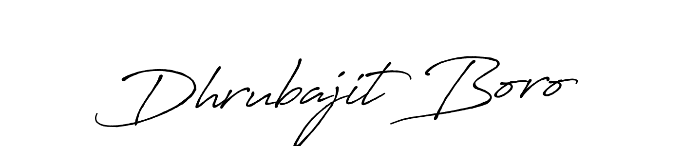 Make a beautiful signature design for name Dhrubajit Boro. Use this online signature maker to create a handwritten signature for free. Dhrubajit Boro signature style 7 images and pictures png