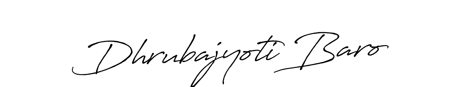 The best way (Antro_Vectra_Bolder) to make a short signature is to pick only two or three words in your name. The name Dhrubajyoti Baro include a total of six letters. For converting this name. Dhrubajyoti Baro signature style 7 images and pictures png