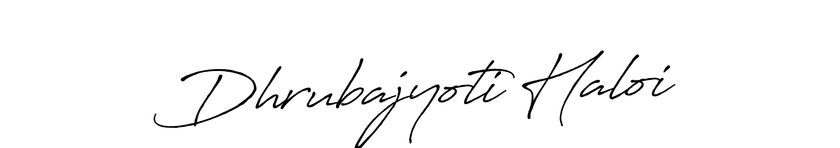 Make a beautiful signature design for name Dhrubajyoti Haloi. Use this online signature maker to create a handwritten signature for free. Dhrubajyoti Haloi signature style 7 images and pictures png