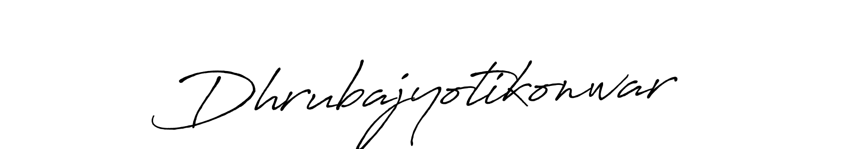 You should practise on your own different ways (Antro_Vectra_Bolder) to write your name (Dhrubajyotikonwar) in signature. don't let someone else do it for you. Dhrubajyotikonwar signature style 7 images and pictures png