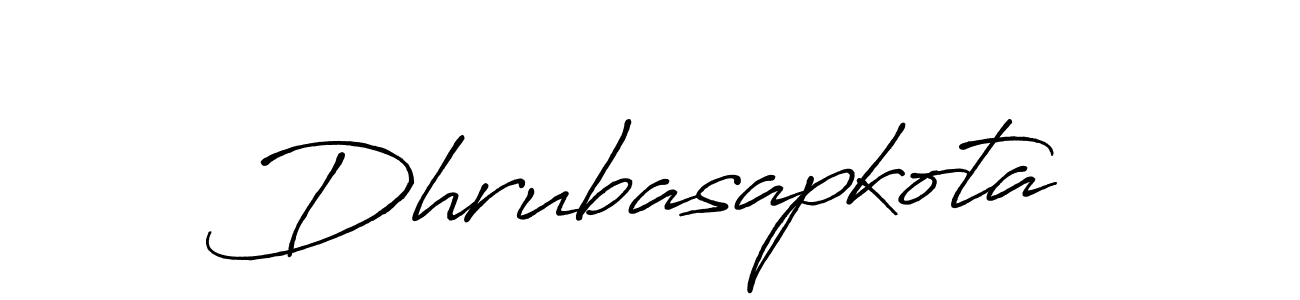 Also we have Dhrubasapkota name is the best signature style. Create professional handwritten signature collection using Antro_Vectra_Bolder autograph style. Dhrubasapkota signature style 7 images and pictures png