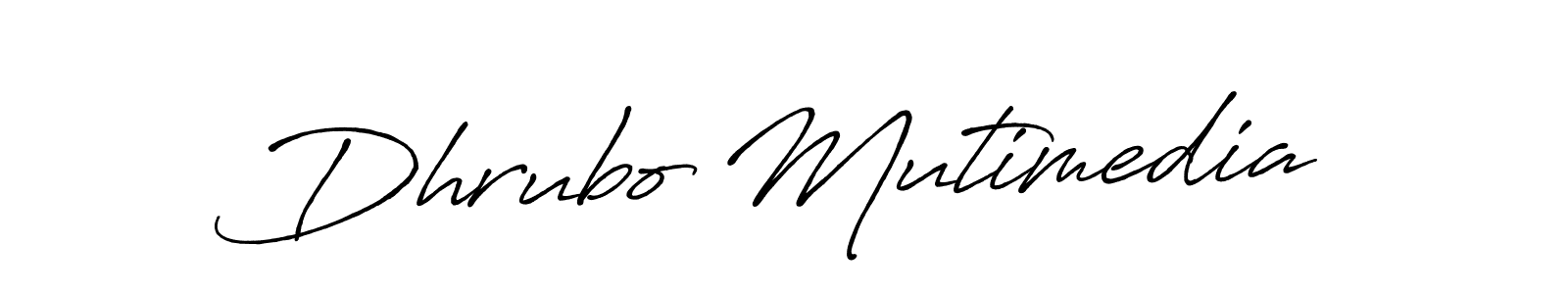 You can use this online signature creator to create a handwritten signature for the name Dhrubo Mutimedia. This is the best online autograph maker. Dhrubo Mutimedia signature style 7 images and pictures png