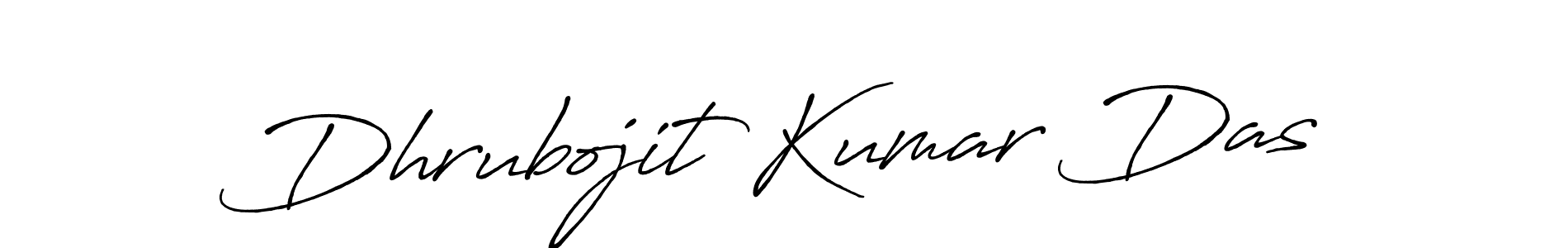 How to make Dhrubojit Kumar Das name signature. Use Antro_Vectra_Bolder style for creating short signs online. This is the latest handwritten sign. Dhrubojit Kumar Das signature style 7 images and pictures png