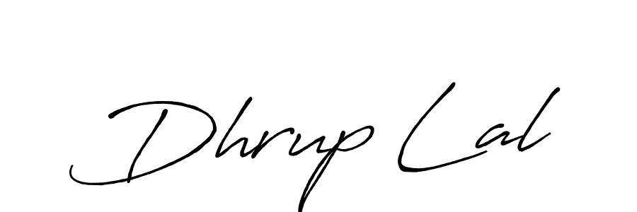 How to make Dhrup Lal signature? Antro_Vectra_Bolder is a professional autograph style. Create handwritten signature for Dhrup Lal name. Dhrup Lal signature style 7 images and pictures png
