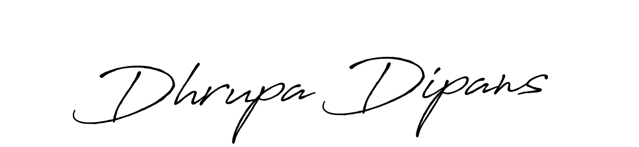 Once you've used our free online signature maker to create your best signature Antro_Vectra_Bolder style, it's time to enjoy all of the benefits that Dhrupa Dipans name signing documents. Dhrupa Dipans signature style 7 images and pictures png