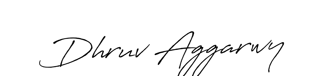 How to Draw Dhruv Aggarwy signature style? Antro_Vectra_Bolder is a latest design signature styles for name Dhruv Aggarwy. Dhruv Aggarwy signature style 7 images and pictures png