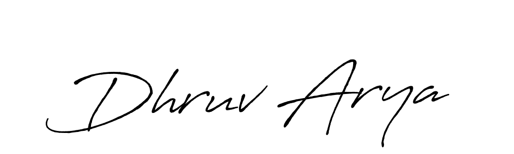 Here are the top 10 professional signature styles for the name Dhruv Arya. These are the best autograph styles you can use for your name. Dhruv Arya signature style 7 images and pictures png