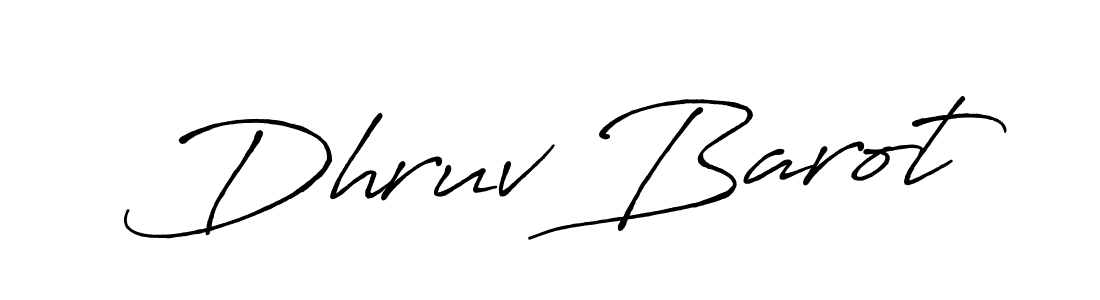 The best way (Antro_Vectra_Bolder) to make a short signature is to pick only two or three words in your name. The name Dhruv Barot include a total of six letters. For converting this name. Dhruv Barot signature style 7 images and pictures png