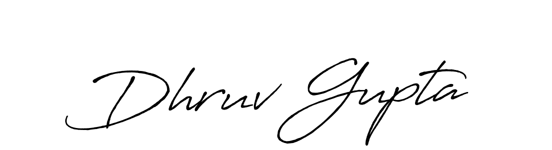Antro_Vectra_Bolder is a professional signature style that is perfect for those who want to add a touch of class to their signature. It is also a great choice for those who want to make their signature more unique. Get Dhruv Gupta name to fancy signature for free. Dhruv Gupta signature style 7 images and pictures png