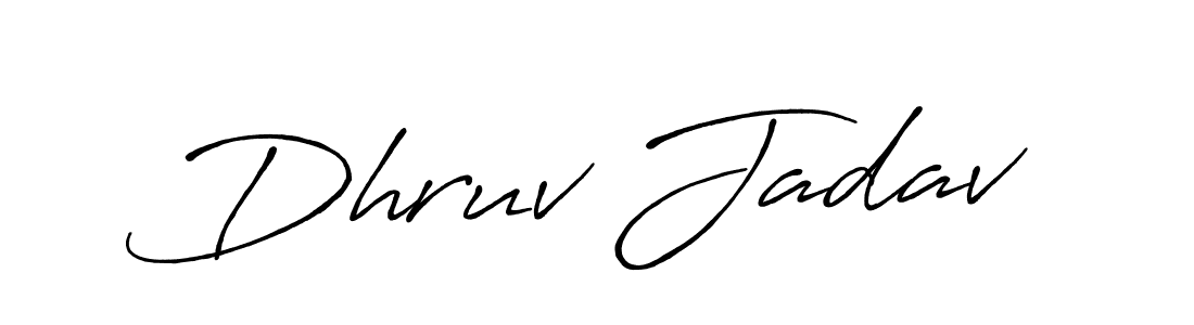 You should practise on your own different ways (Antro_Vectra_Bolder) to write your name (Dhruv Jadav) in signature. don't let someone else do it for you. Dhruv Jadav signature style 7 images and pictures png