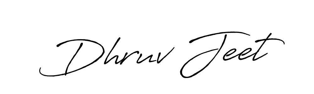 Antro_Vectra_Bolder is a professional signature style that is perfect for those who want to add a touch of class to their signature. It is also a great choice for those who want to make their signature more unique. Get Dhruv Jeet name to fancy signature for free. Dhruv Jeet signature style 7 images and pictures png