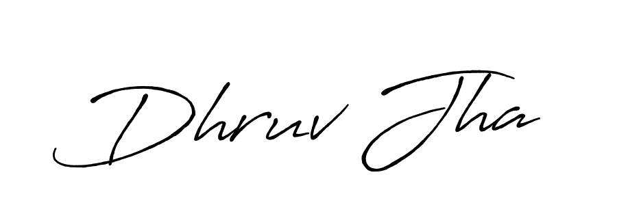 This is the best signature style for the Dhruv Jha name. Also you like these signature font (Antro_Vectra_Bolder). Mix name signature. Dhruv Jha signature style 7 images and pictures png