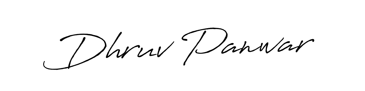 Antro_Vectra_Bolder is a professional signature style that is perfect for those who want to add a touch of class to their signature. It is also a great choice for those who want to make their signature more unique. Get Dhruv Panwar name to fancy signature for free. Dhruv Panwar signature style 7 images and pictures png