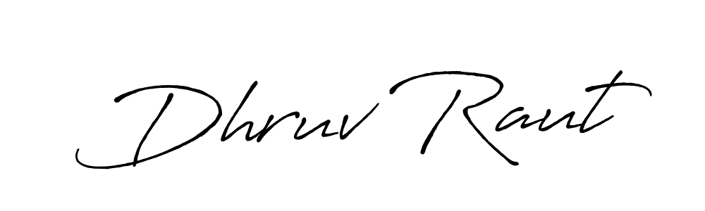 Check out images of Autograph of Dhruv Raut name. Actor Dhruv Raut Signature Style. Antro_Vectra_Bolder is a professional sign style online. Dhruv Raut signature style 7 images and pictures png