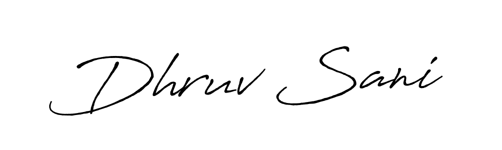 See photos of Dhruv Sani official signature by Spectra . Check more albums & portfolios. Read reviews & check more about Antro_Vectra_Bolder font. Dhruv Sani signature style 7 images and pictures png