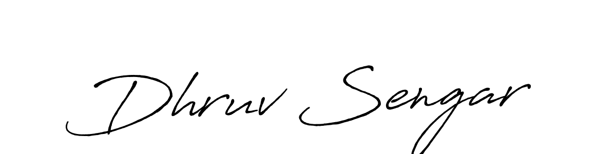 It looks lik you need a new signature style for name Dhruv Sengar. Design unique handwritten (Antro_Vectra_Bolder) signature with our free signature maker in just a few clicks. Dhruv Sengar signature style 7 images and pictures png