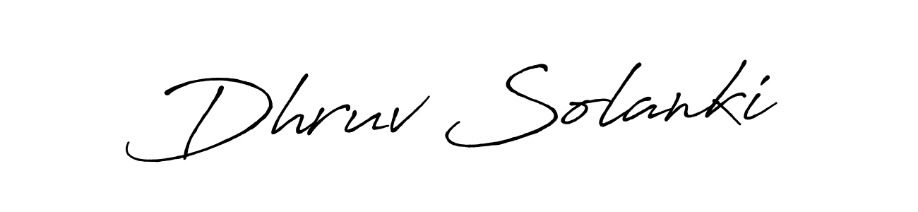 You can use this online signature creator to create a handwritten signature for the name Dhruv Solanki. This is the best online autograph maker. Dhruv Solanki signature style 7 images and pictures png