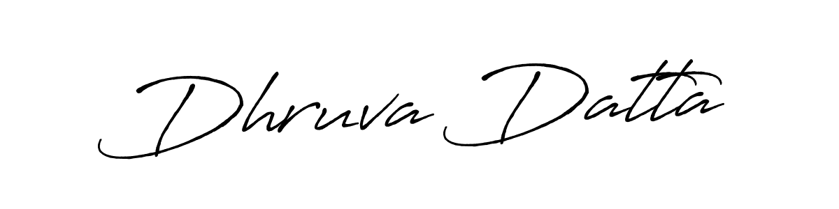 How to Draw Dhruva Datta signature style? Antro_Vectra_Bolder is a latest design signature styles for name Dhruva Datta. Dhruva Datta signature style 7 images and pictures png